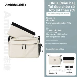 AMBITFUL | Túi Đeo Vai Chống Nước Đa Năng Có Lót