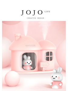 Cute Pet Dual Spray Mouth Small Size USB Humidifier Adorable Desktop Mister Mister Grocery Brand Water Shortage Power off Protection