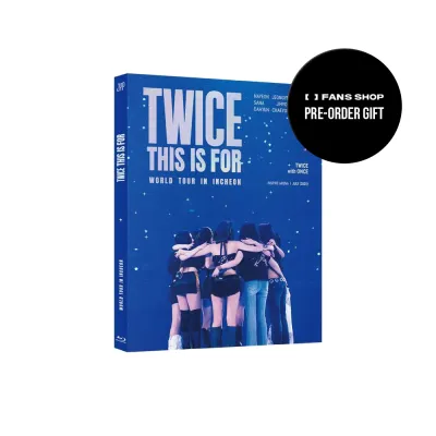 [ +JYP GIFT ] TWICE - [ THIS IS FOR ] WORLD TOUR IN INCHEON Blu-ray ver