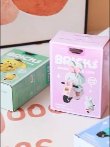 Mainan Balok Susun Kuromi Bricks Mainan Anak Mainan Edukasi DIY 3D Puzzle Nano Block