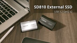 Adata SD810 External SSD Type-C 20Gbps USB 3.2 Gen2x2 Black / Titanium Grey - (500GB / 1TB / 2TB) compatible with PS5 Ata Ssd 20 Gbps Ssd Adata 240 Gb - Lazada