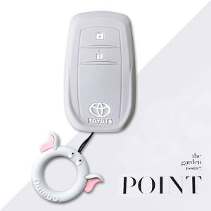 กระเป๋าใส่กุญแจรถยนต์ Toyota Fortuner สำหรับ Corolla Cross วิสโคส ฮิลล์ฟอร์ส ฮานาล่า RAV4 บีซี3 ซิปปิด ปี 2015-2026