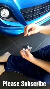 Universal Car Dummy Towing Hook Bumper Body Kit Pull Car Ring Cangkuk Penarik Bamper Kereta Depan Belakang Round Shape Decoration Front Bumper Rear Bumper Silver Red Black Blue Purple 拖车环