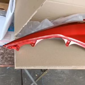 YAMAHA FULL BODY COVER SET EGO LC / EGOLC / EGOLC (RM7 BG / RED + BLACK ) SCOOTER COVERSET KAVER HLD