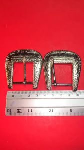 หัวเข็มขัดหัวPINหัวคาวบอย(เฉพาะหัว)หนาคลาสสิคขนาดย2.5cmเนื้อซิงค์สีเงิน