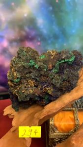 Viên đá khoáng vật Azurite Machalite MAgic tự nhiên năng lượng Vũ trụ 295