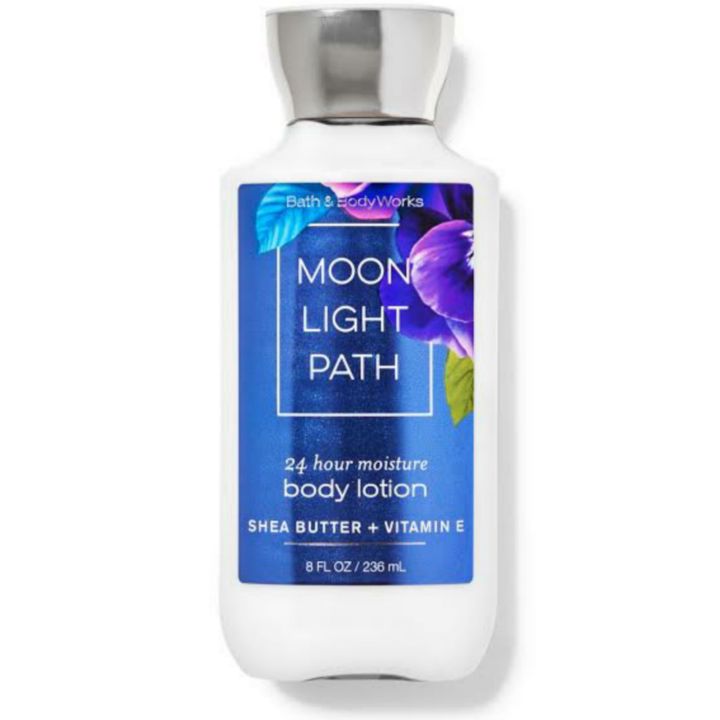 BATH AND BODY WORKS BBW MOON LIGHT MOONLIGHT PATH 24 HOUR MOISTURE SHEA