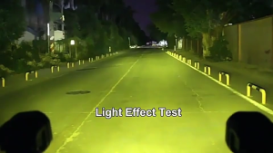 Super Bright Mini Driving Light LED Motorcycle Spotlight Dual Color White Yellow Waterproof
