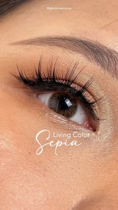 {BISA COD} SOFTLENS LIVING COLOR ENVY NORMAL & MINUS (-0.50 SD -6.00) BY IRISLAB DIA 14.4MM FREE LENSCASE