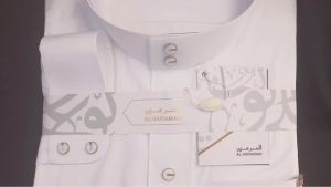 Jubah Al Haramain Premium Polyester Warna Putih Model Terbaru