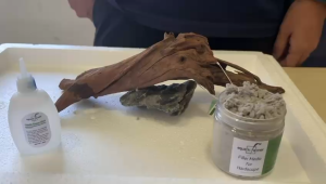 Aquatic Farmer Filler Media for Hardscape (Creates a Strong Bond between wood/rocks)