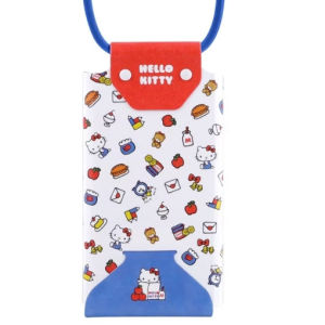 กระเป๋าสะพายโทรศัพท์การ์ตูนน่ารัก Hello Kitty จาก Sanrio พกพาสะดวก พร้อมสายคล้อง กระเป๋าครอบโทรศัพท์