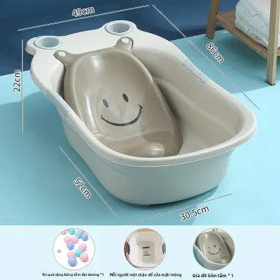 ZHIFUXIAOLUBAN | Chậu Tắm Cho Trẻ Sơ Sinh và Trẻ Nhỏ