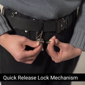 Detachable Key Chain Ring EDC Removable Double-head Quick Release Switch Pull Apart Survival Carabiner Travel keychain
