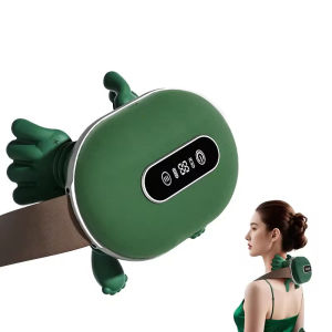 Gối Massage Điện Tử Sinh Học Máy Massage Cổ Bằng Lực Nhấn Ngón Tay Với Chức Năng Nhào Nặn Giúp Thư Giãn Cơ Lưng Và Vai