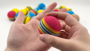 ลูกกอล์ฟโฟม (Q007) แบบแพคละ 12 ลูก Foam Golf Balls 12 PCS.