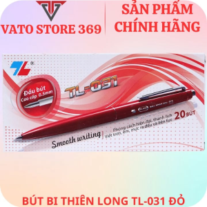 Bút bi THIÊN LONG đỏ TL-031