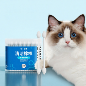 7o | Pet Ear Cleaning Cotton Swabs for Cats and Dogs