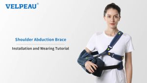 VELPEAU Shoulder Abduction Sling Support With Pillow for Shoulder Injury and Recovery Medical Orthosis Immobilizer Universal