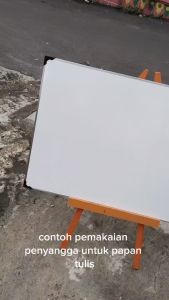 Papan Tulis Standing Ukuran Sedang 60x90 cm Free - Penyangga Papan Tulis Free SpidolPenghapus