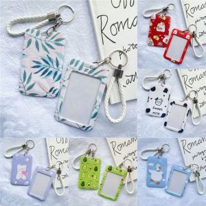 LQR8111 Cute Student Supplies Badge Bus Card Cover Case Credit Card Holders Business Card Holder Bank ID Holders