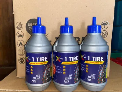 3 Botol CAIRAN Tubles X-1TIRE 350ml anti ranjau