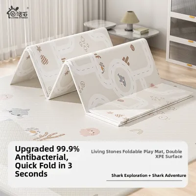 LIVING STONES | Non-toxic Foldable XPE Foam Baby Crawl Mat