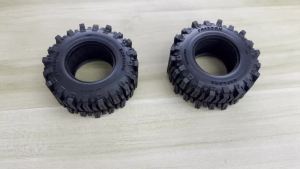 1.3 Lốp Xe Bánh Xích Mud Slingers X Cao Su Dính Siêu Mềm Cho RC 1/24 SCX24 1/18 TRX4M Xe Ô Tô Nâng Cấp Phụ Kiện