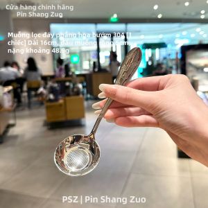 PINSHANGZUO | Muỗng Lọc Chất Lượng Thực Phẩm Loại Bỏ Hạt Chanh
