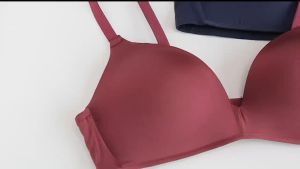 Gather Girls Simple Padded Bra maliit na dibdib Wireless Women Push Up Bra Small Chest