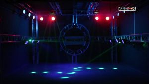 SHEHDS LED 18x18W 6in1 RGBWA+UV Par Light For Disco DJ Club Wedding Outdoor Stage Lighting