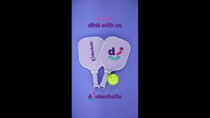 Pickleball Paddles USAPA Approved Carbon Fiber Pickleball Lightweight Rackets by Dinkerbelle