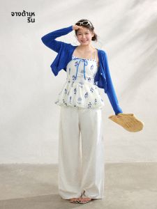 ZHANGDAREN | Bộ Ba Mảnh Cho Phụ Nữ Plus Size Mùa Hè