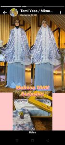 MUKENA ARMANYSILK  MIX ZAHRA SANTORINY  JUMBO