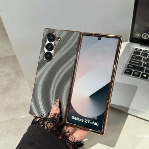 Ultra-Thin Creative Business Style Samsung Galaxy Z Fold 6 Foldable Screen Phone Case Full Cover Protective Shell for Men And Women