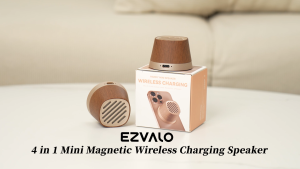 EZVALO 4IN1 MAGNETIC WIRELESS CHARGING SPEAKER