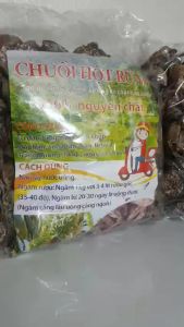 Chuối hột rừng thái lát phơi khô (COMBO 5KG) thơm nức chuối rừng gần chín thái lát phơi khô đau lưng sỏi thận nhức xương khớp
