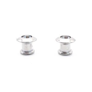 Amazthing 1 pair (2 pcs) Metal Guitar/Ukulele Strap Lock 吉他背带钉  Button Security Quick Release 背带钮