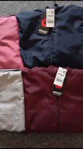 Jaket Parasut Sport Lari Windrunner Joging Maroon Pria Wanita M-XXL Premium
