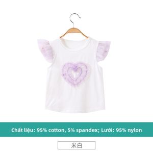 Hamqi | Quần Áo Bé Gái Mùa Hè Tay Lỡ