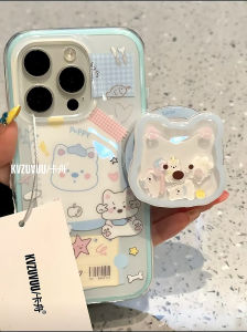 Cute Cartoon Magnetic Absorption Apple 16Pro Max Phone Case with Sticky Notes West Highland Female Model New Version 17