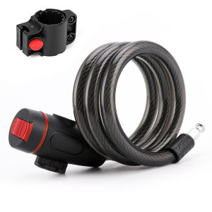 Khóa Xe Đạp Khóa cáp thép chống trộm xe đạp điện và Xe tay ga với cáp hạng nặng và bảo mật chính