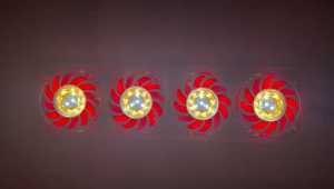 Lampu Rem Truck Model spinner Panjang 46Cm 24 Volt Led Rem Belakang Truk Waterproof (2Cps) Car