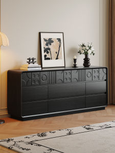 QUYUAN | Vintage Wooden Drawer Chest 9 Drawers