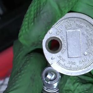 Metal Spark Plug Gap Gauge Tool Measurement Coin-Type 0.6-2.4mm Range Spark Plug
