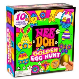 Bandai | New Product  Golden Egg Treasure Hunt Game - ChildrenS Easter Fingertip Gyro Toy Box Anti-Stress Sensory Squeeze Toy