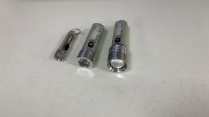 Super Bright 10000LM LED Flashlight Waterproof Long Range Laser Torch with Side Light Strong Magnets 8Modes Torch Light