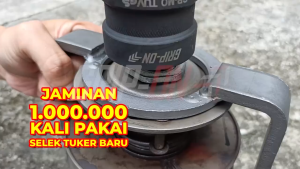 Grip-On Double Socket Drive 34X39 For Coupling Nut Wrench - Mata Sok Impact Kunci Mur Kopling Cvt