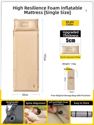 The Primitive | Portable Inflatable Sleeping Pad for Camping