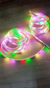 100M dây đèn led 2835 nháy đuổi bọc plastic chống nướcTặng Kèm Nguồn Dây led trang trí phòng